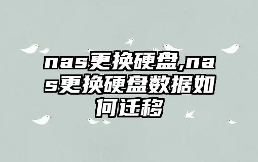 nas更換硬盤,nas更換硬盤數(shù)據(jù)如何遷移